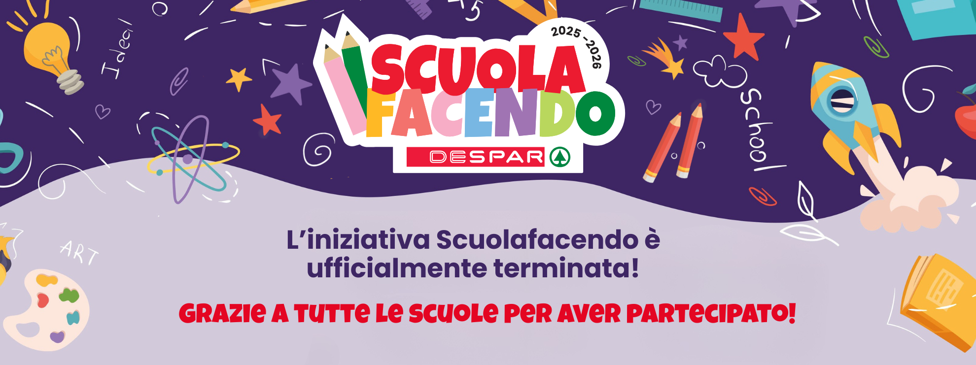 L'iniziativa Svcuolafacendo Ã¨ ufficialmente terminata! Grazie a  tutte le scuole per aver partecipato!